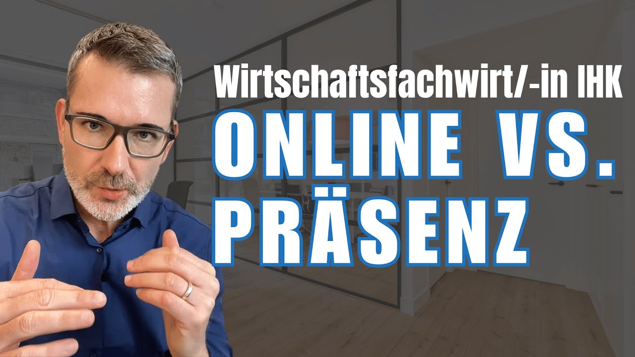 Onlinekurs vs. Präsenzkurs – Was ist besser für Berufstätige? (Wirtschaftsfachwirt) | GripsCoachTV