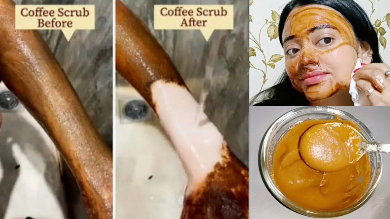 কফির সেই ভাইরাল ফেসপ্যাক  একবার লাগালে ত্বক১০ গুন ফর্সা হবে/viral skin whitening coffee facial/glow