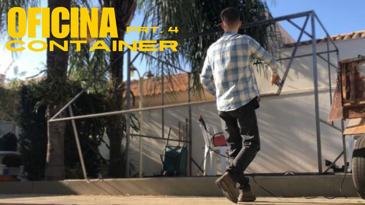 O PORTÃO DO CONTAINER FICOU ASSIM !!… *OFICINA CONTAINER Prt.4* | Rodi pg |
