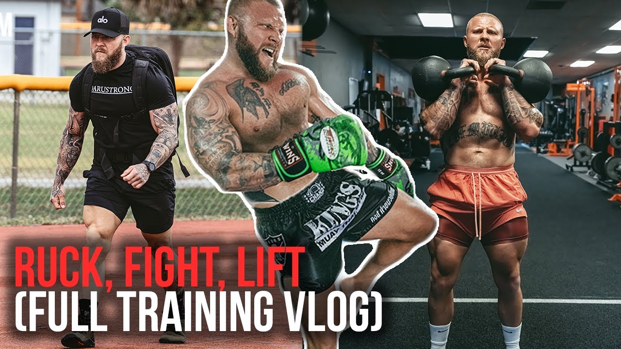 Full Day of Training: Ruck March, Muay Thai, Strength Workout #Ruck150
