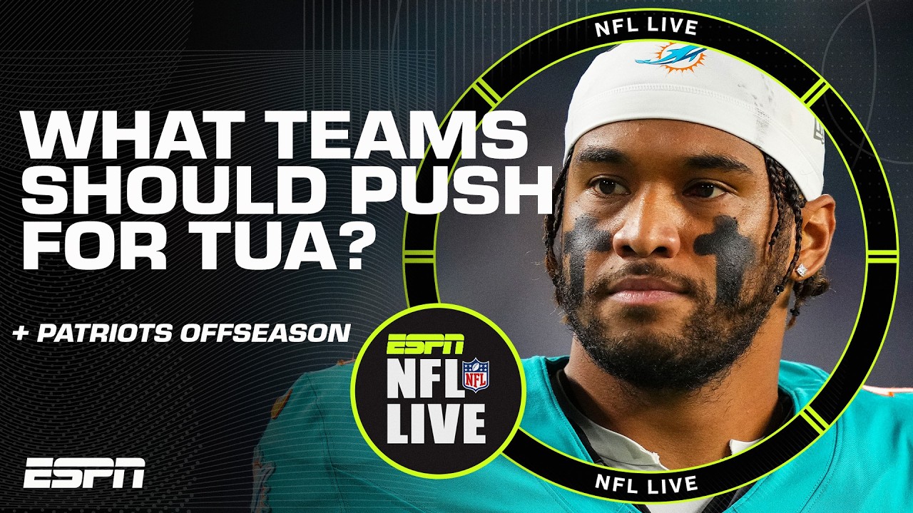What teams could push for Tua Tagovailoa in the offseason? | NFL Live