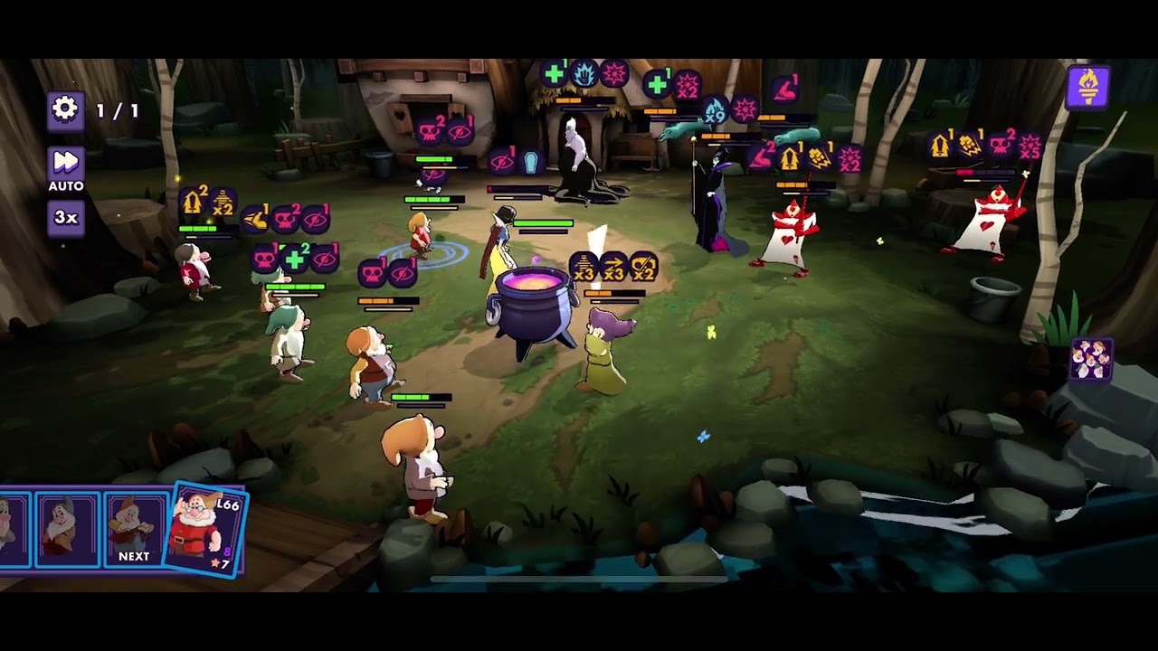 Snow White Final Prestige level - 3 stars - Fairest of Them All - Disney Sorcerer’s Arena