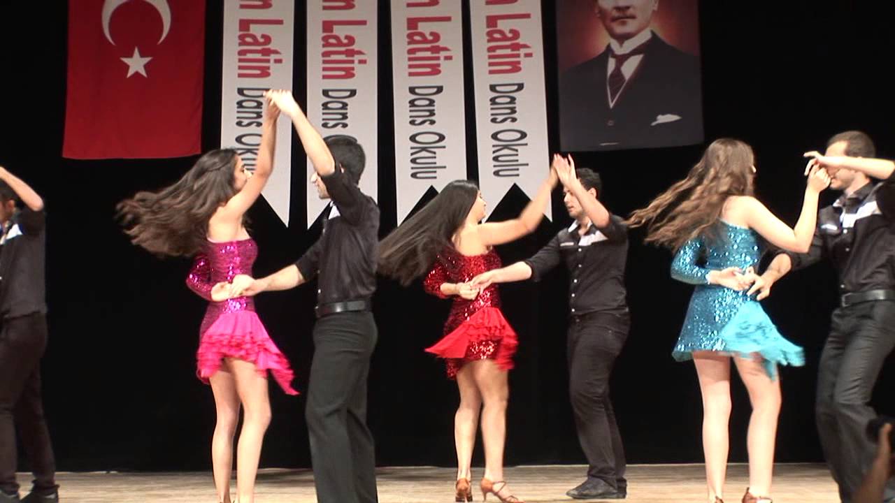 BURNLATİN DANS OKULU-BACHATA-2  2014