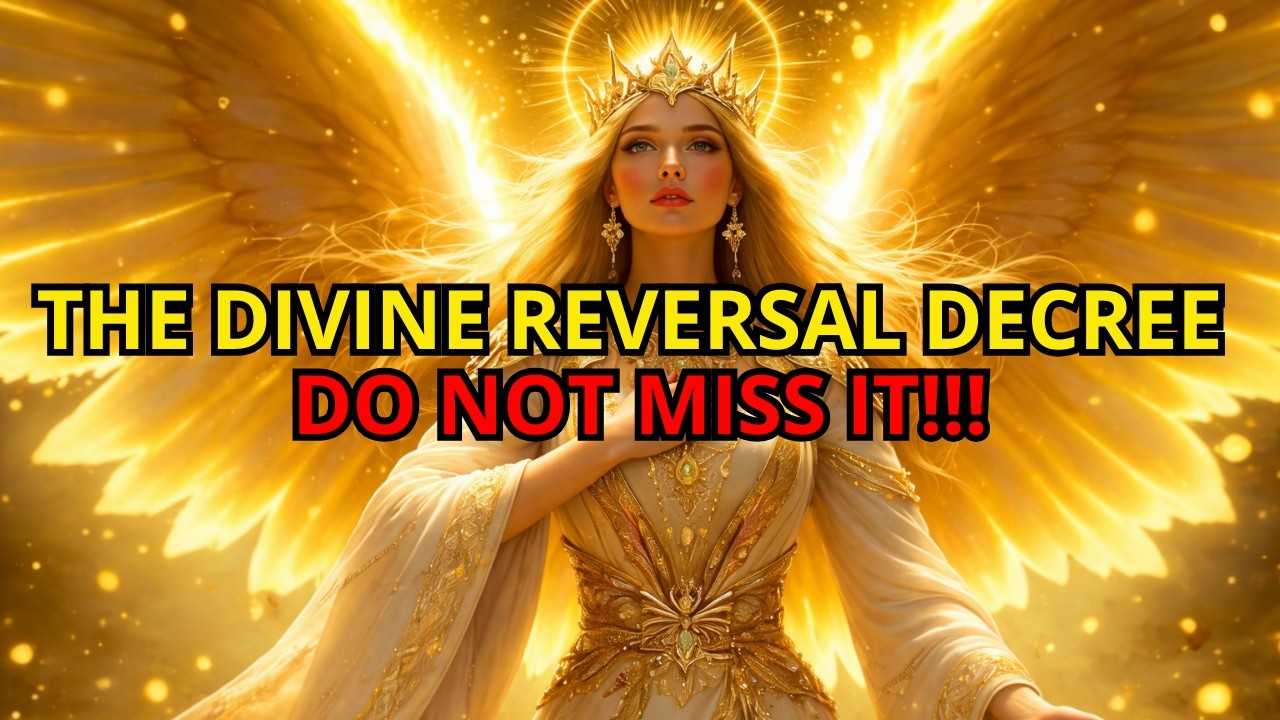 Chosen One, The Divine Reversal Decree Has Now Been Issued in Your Favor