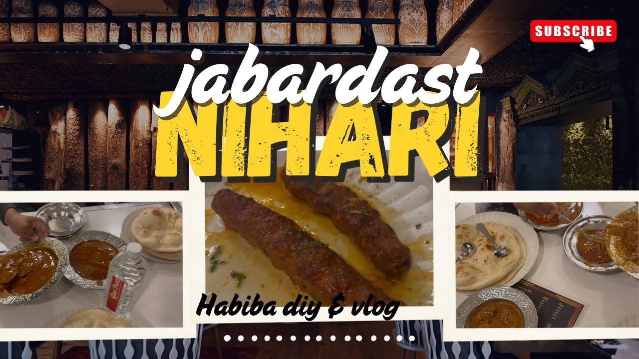 Hum log gur atala😋✨🌸 #habibadiyvlog #food #family #youtube #viral #vlog #nihari #youtubeindia #video