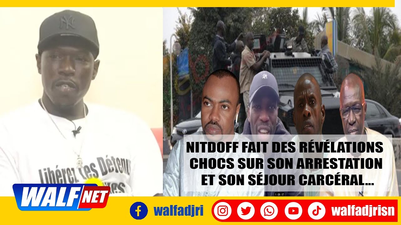 Pour la 1 ère fois, NitDoff fait des révélations chocs sur son arrestation et son séjour carcéral...