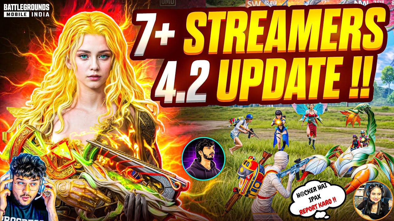 Ipax op vs @thorgaminglivee & 7+ Streamers Got Shocked‼️Ipax vs Streamers In Best 4.2 Update🔥| BGMI