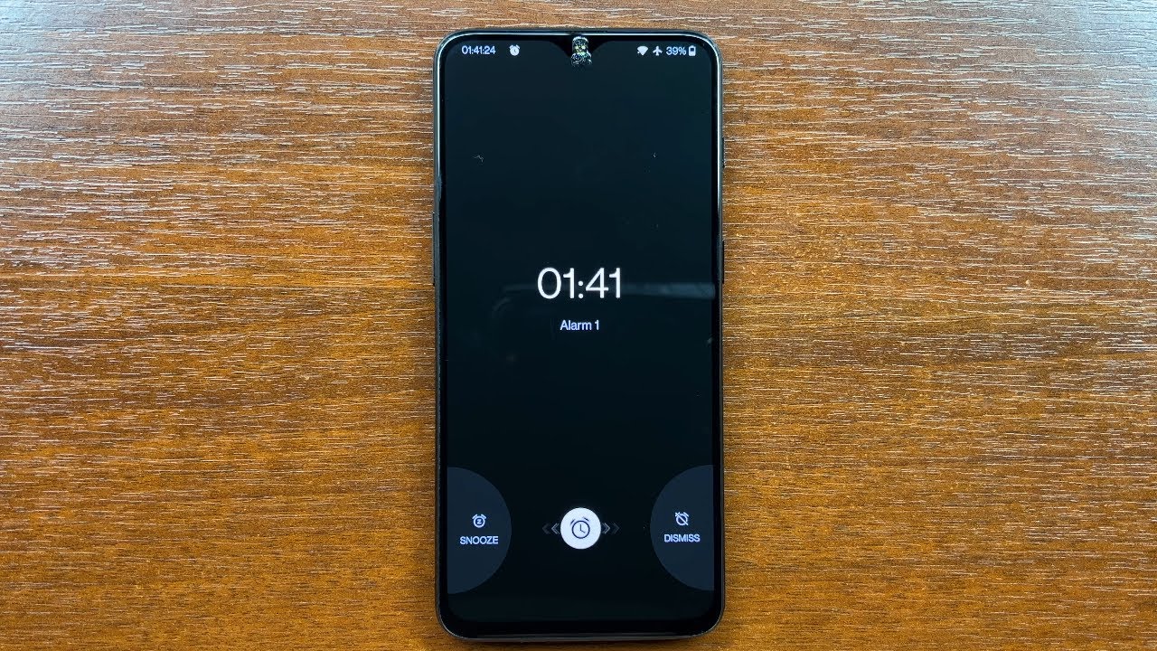 OnePlus 6T OxygenOS 11 Alarm Clock & Countdown Timer Alerts