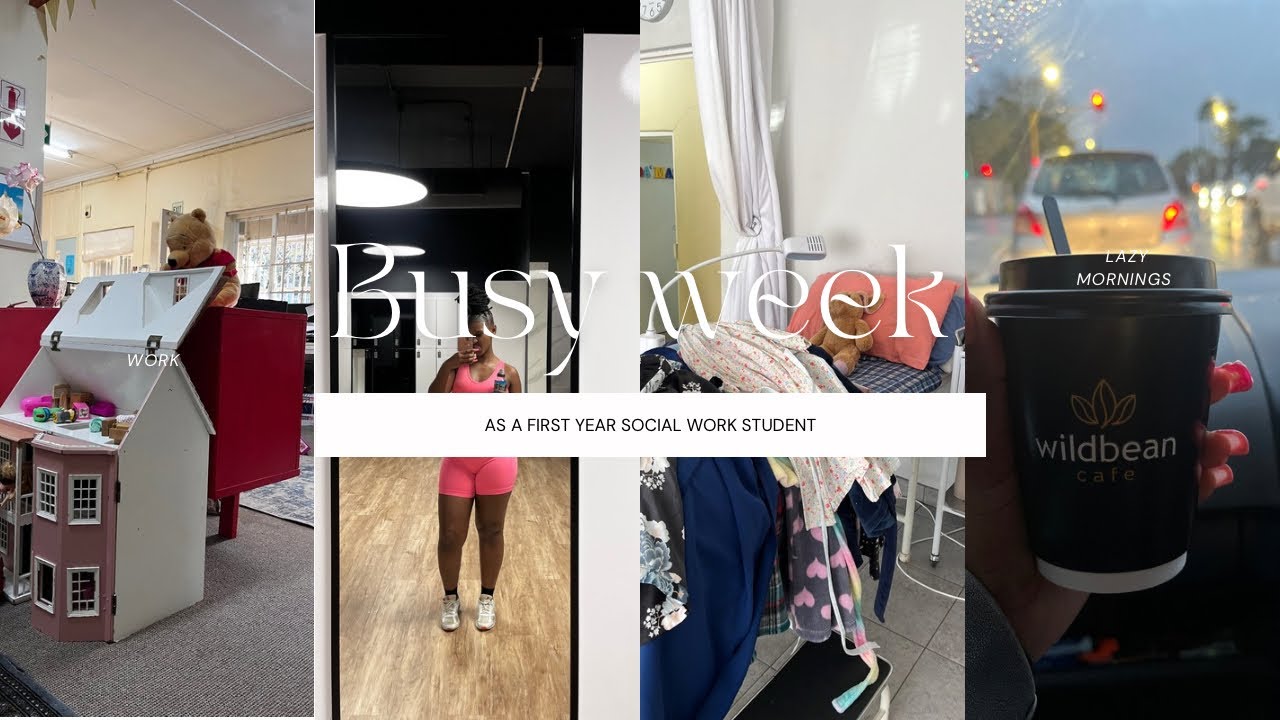 A WEEK IN THE LIFE OF A SOCIAL WORK STUDENT / FIELD PLACEMENT VLOG😝
