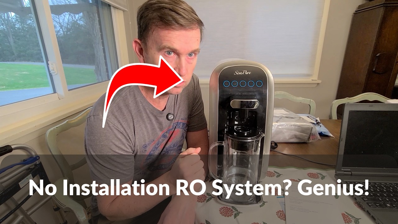 SimPure UV RO Water Filter Review & Testing | NSF Certified Countertop Reverse Osmosis (No Install!)