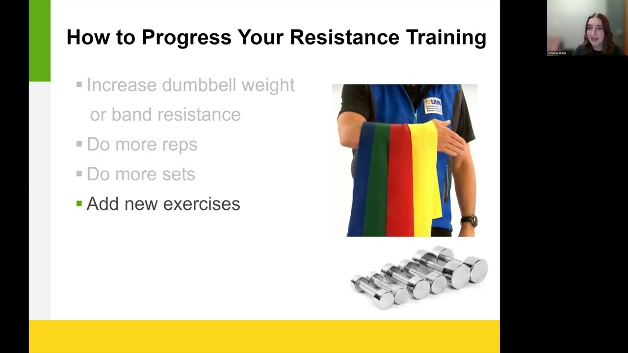 Cambridge Cardiac Rehab Education: Week 5 Progressing Your Exercise Program