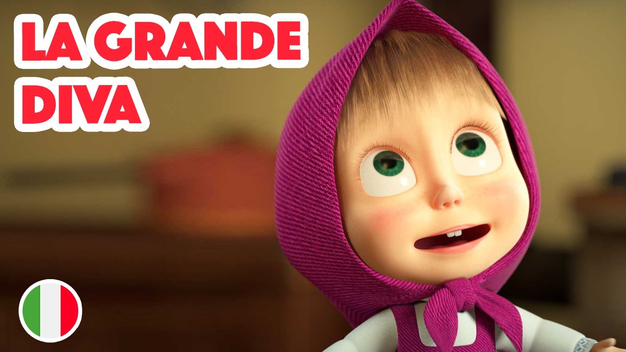 Masha et Michka 2023 🎉 Les Chansons de Masha 🇮🇹🎤 La grande diva (Episode 1) 😊 NOUVELLE SAISON 😊