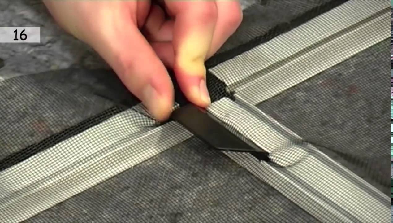 Comment installer une moustiquaire porte à charnières de la marque antimoustiques.fr
