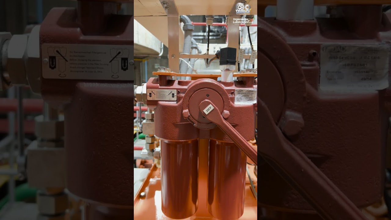 Sistema de lubricación turbina Francis