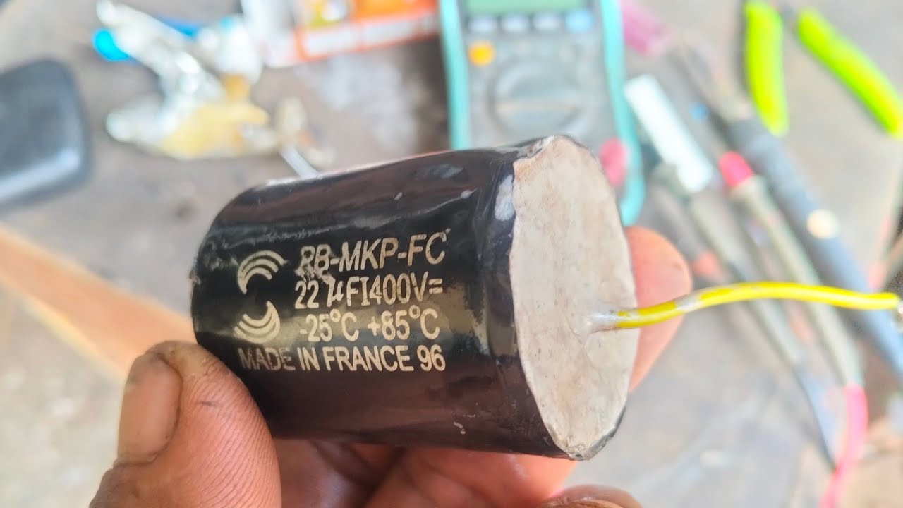 Kaki kapasitor milar mkp putus Janggan dibuang pakai cara ini