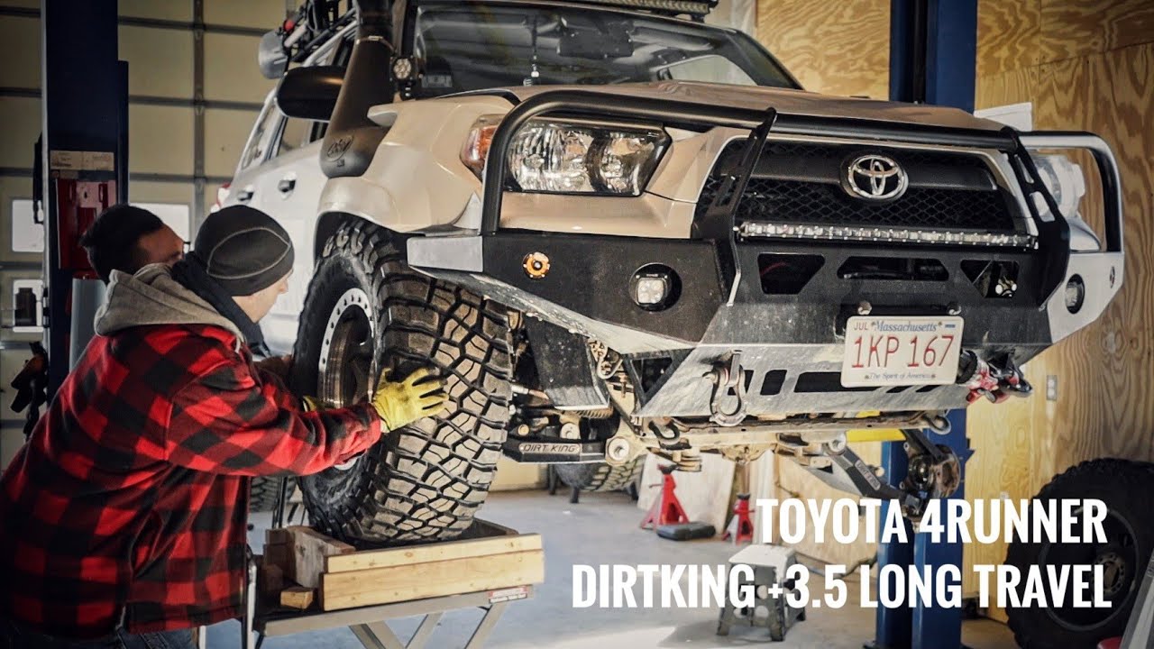 Toyota 4Runner Dirt King +3.5 Long Travel Install