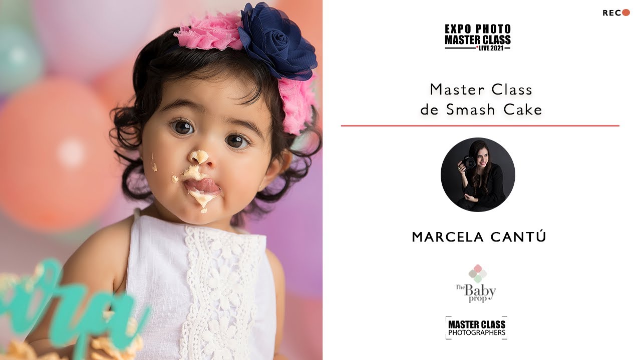 44. 📸 CÓMO HACER FOTOGRAFÍA SMASH THE CAKE 📸 con Marce Cantú y The Baby Props