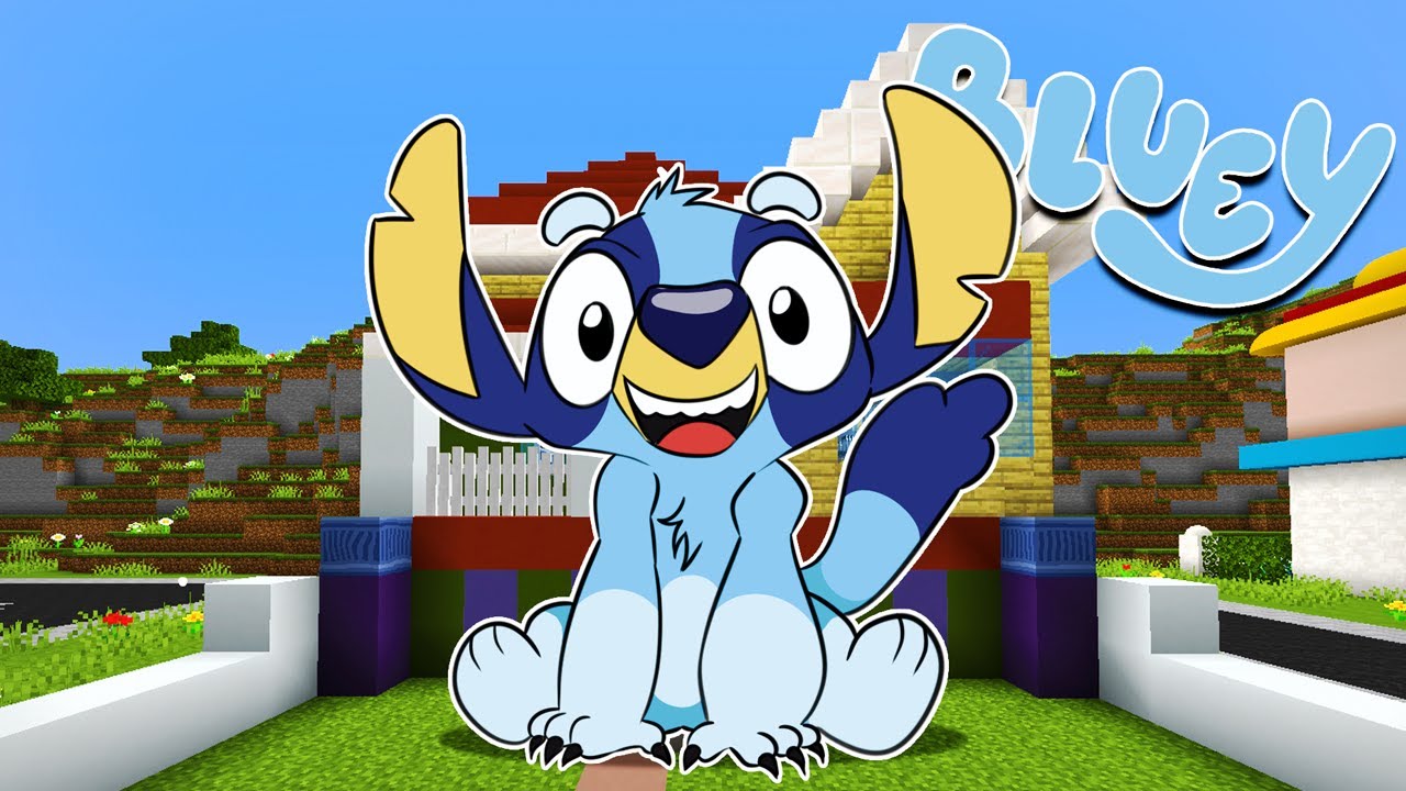 BLUEY se CONVIERTE en STITCH | Las Aventuras de BLUEY en ROBLOX!