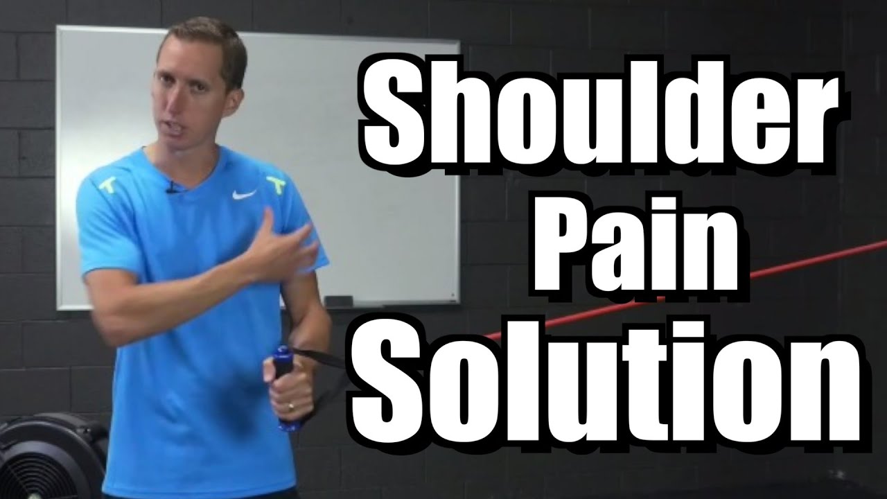 90 Second Shoulder Pain Solution - Tennis Serve - Lessons and Instruction