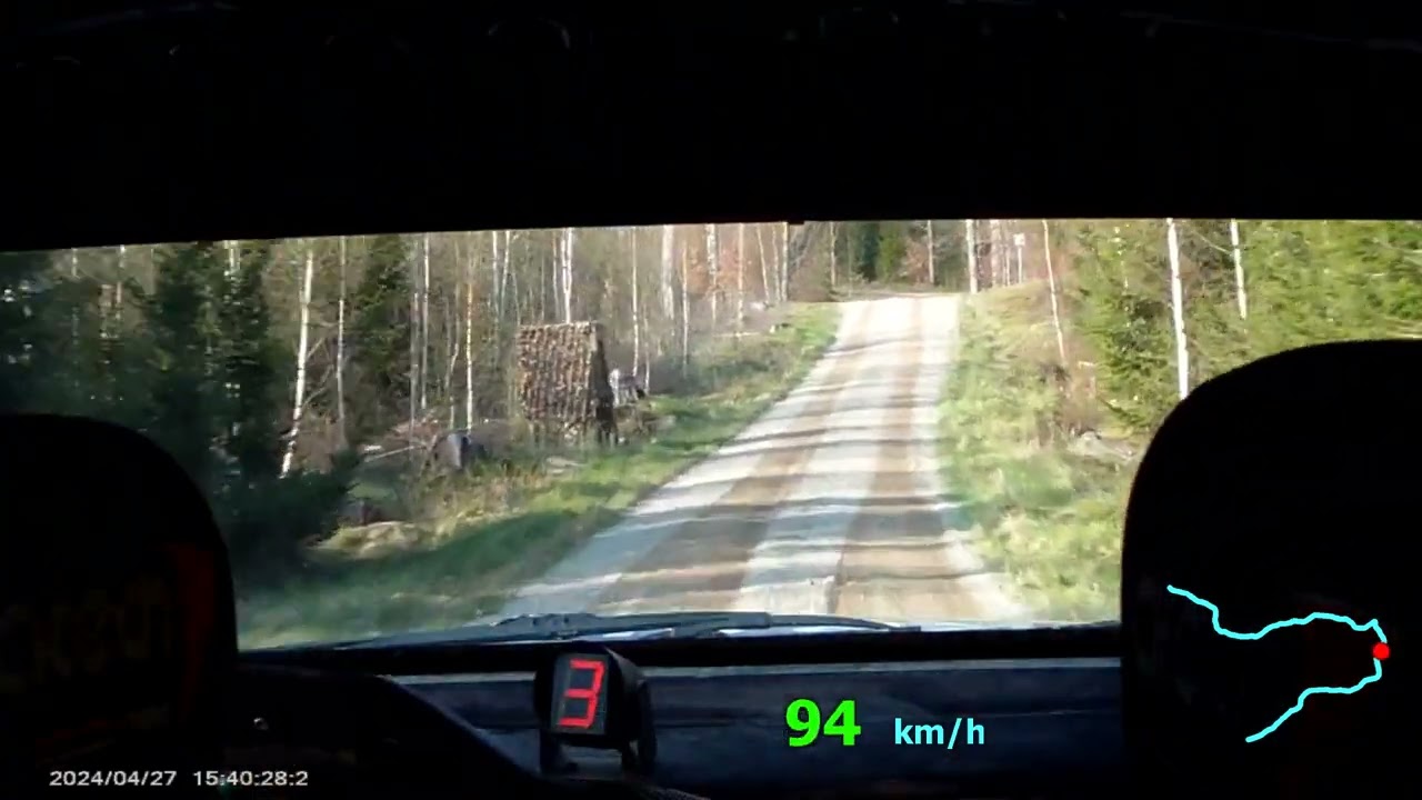 Vilda Ryd Racet 2024 ss4, David Lindström
