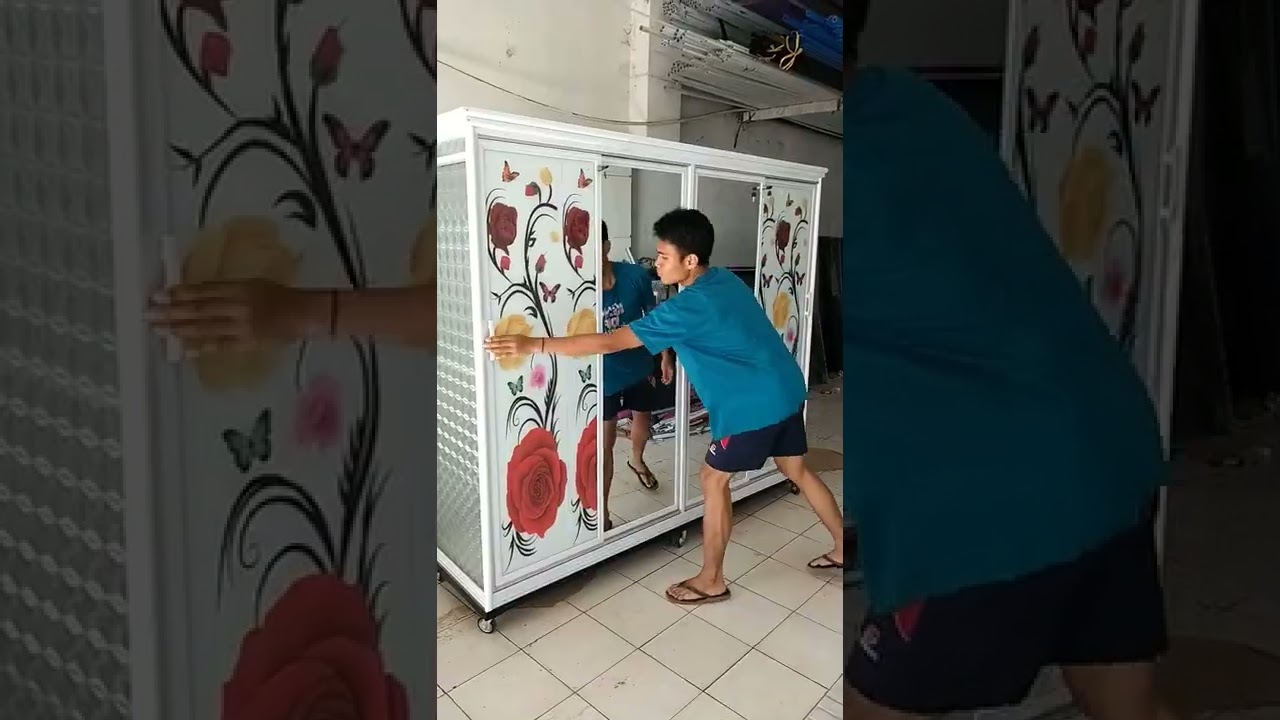 Lemari Pakaian pintu sliding 2M