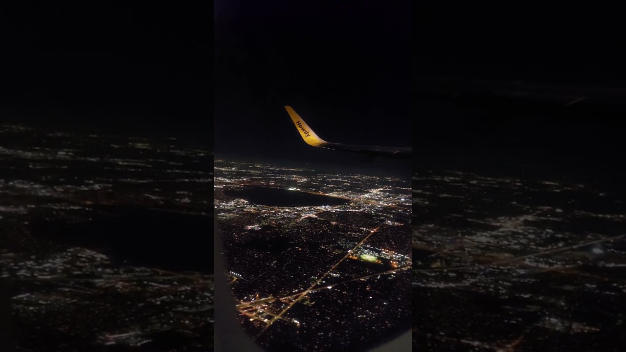 Night sky✈️/Ночное небо из иллюминатора самолета