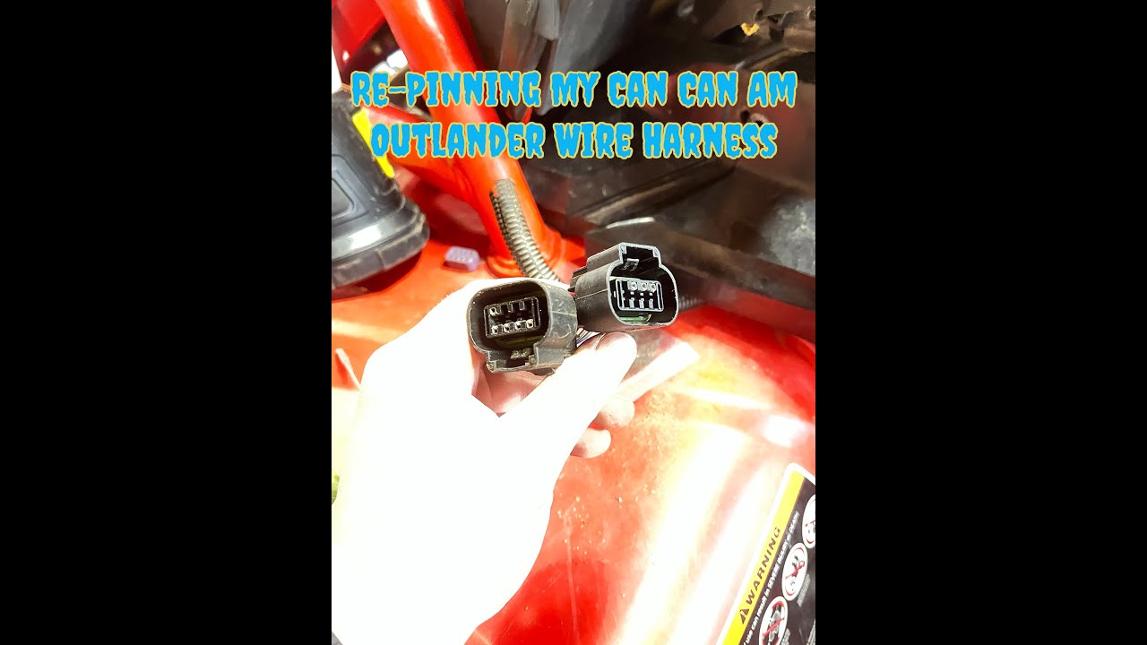 Re-Pinning My Can Am Outlander Wire Harness
