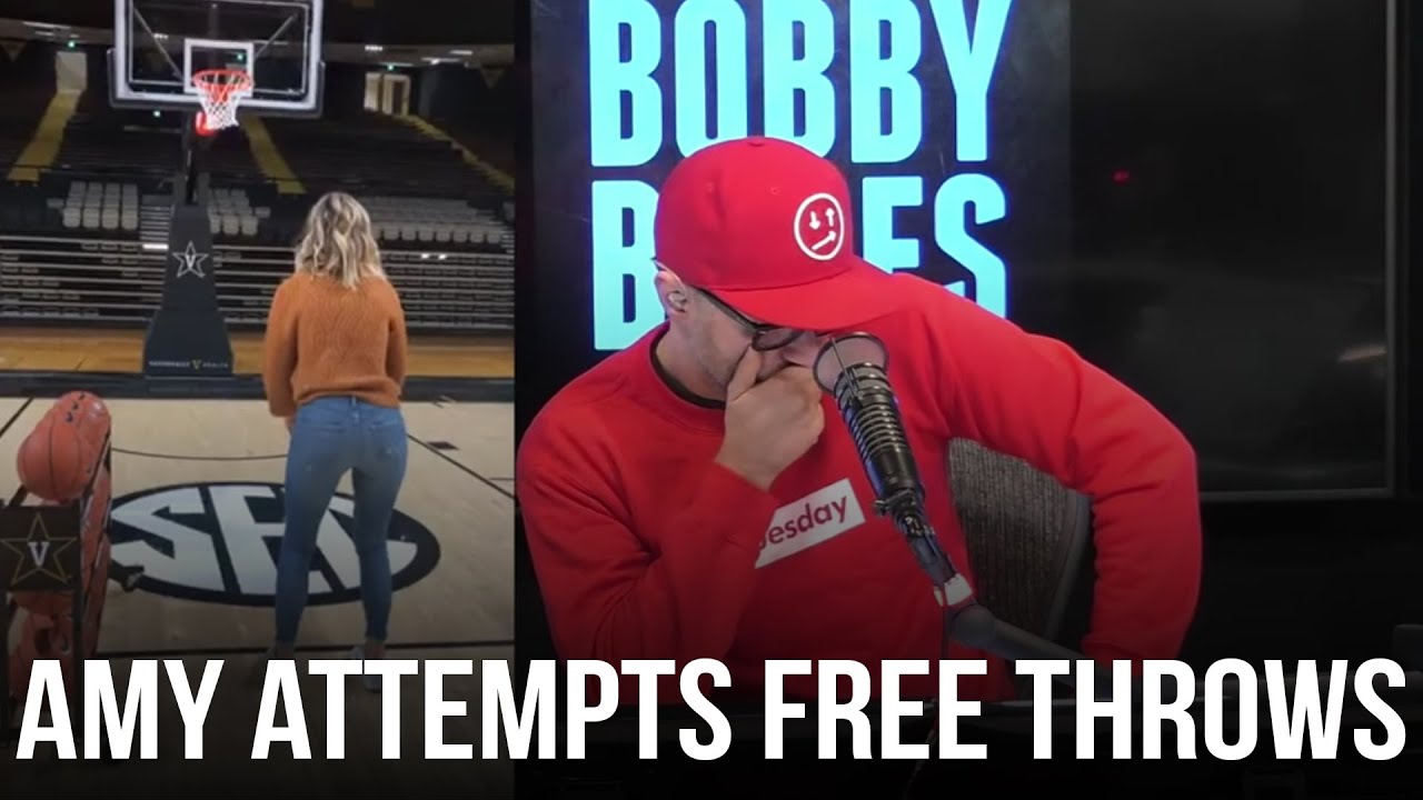 Amy Attempts Free Throws To Avoid Chewing Everyone's Gum