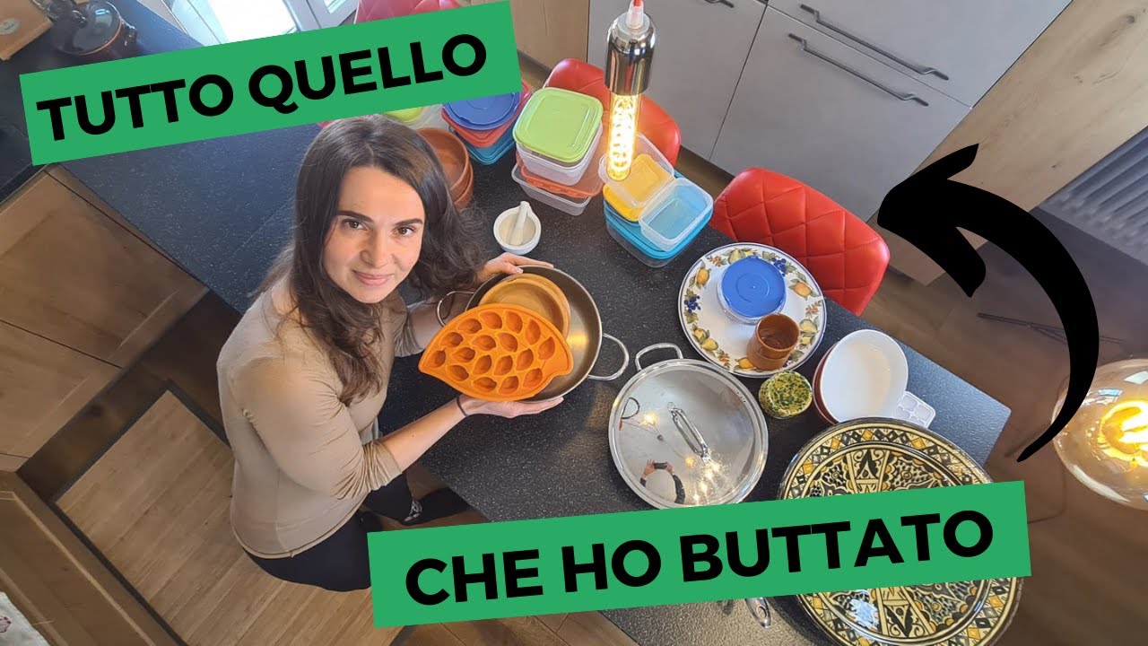 Ho fatto un NUOVO DECLUTTERING della cucina 🙅‍♀️ MINIMALISMO