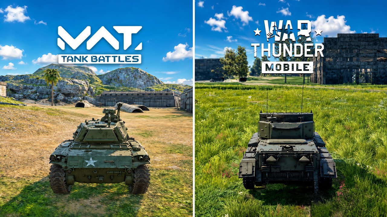 War Thunder Mobile vs MWT: Tank Battles Comparison