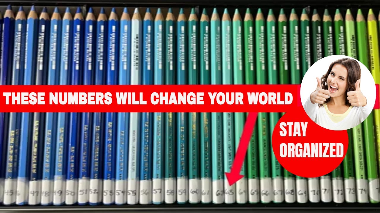 Best Way to Organize your colored pencils diy