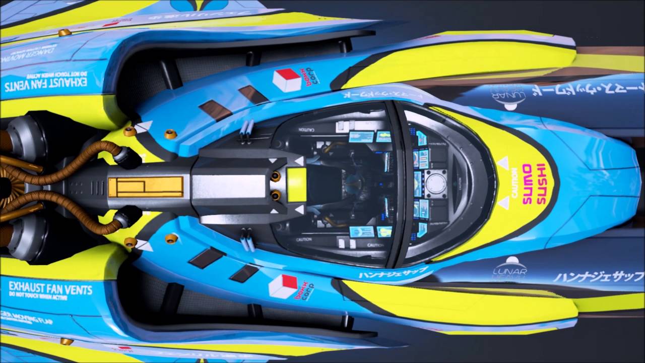 Fenrir Viper - Wipeout Style Ship - Uni FYP