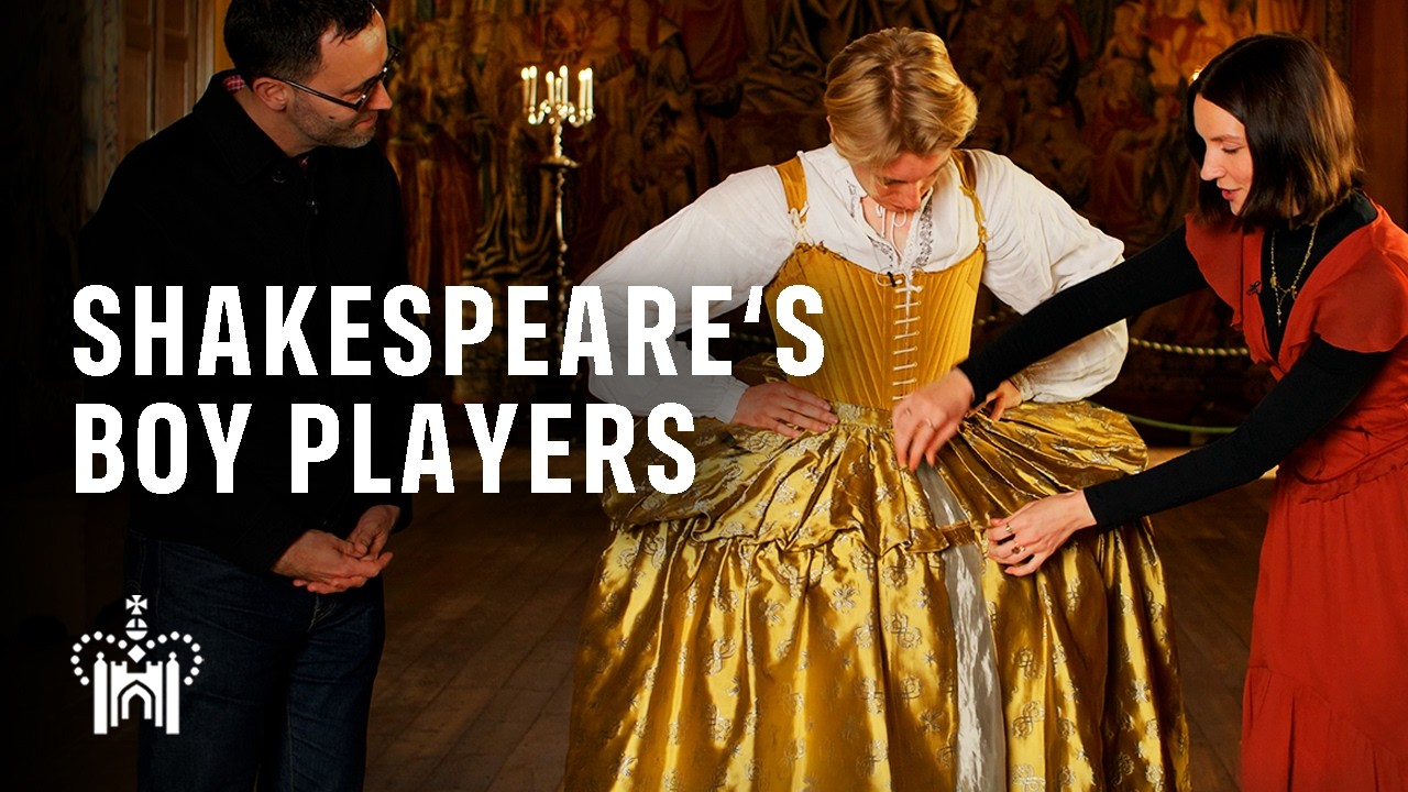 Getting Dressed as a Shakespearean Boy Player