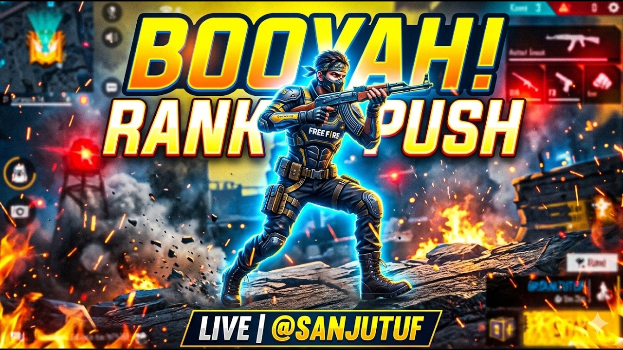 Only One-Taps! 🎯 Free Fire Pro Gameplay with Sanjutuf.
