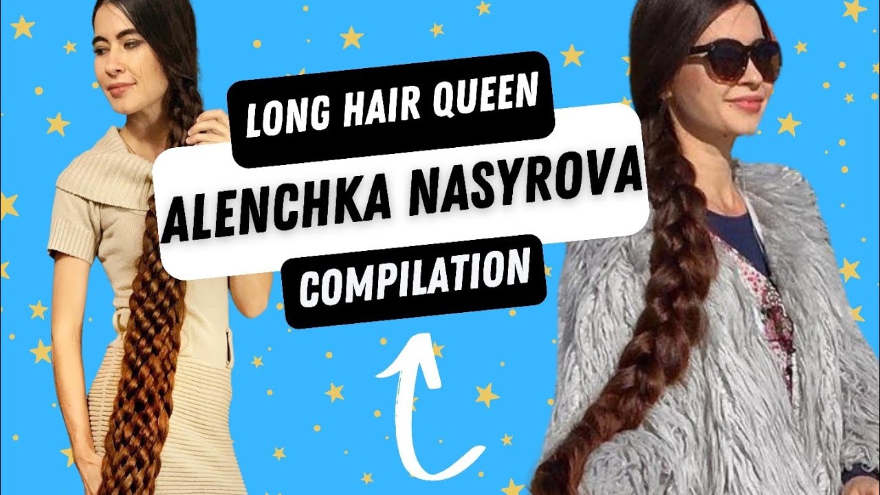 Aliia's hair is so long, it's a Guinness World Record.