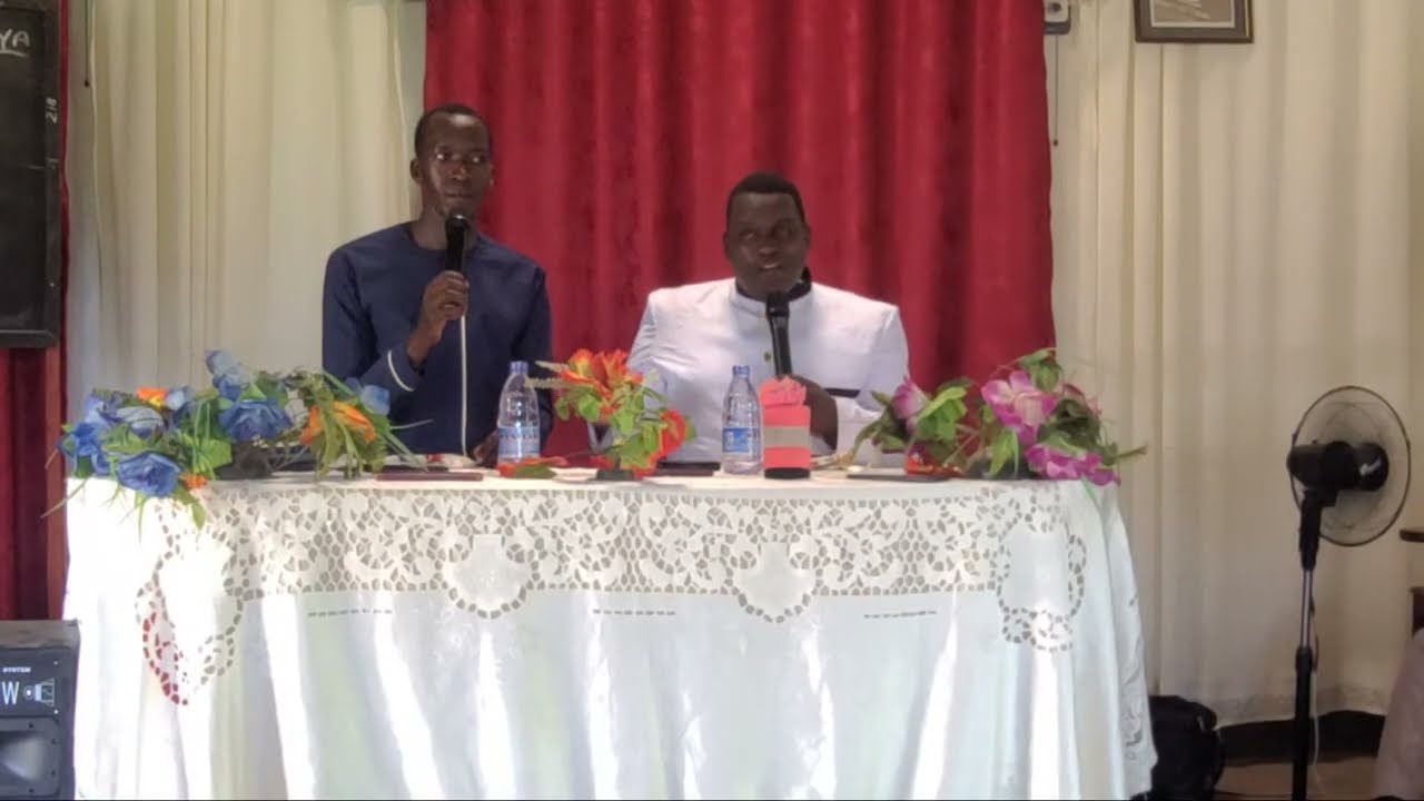 Brother Isaac Asiimwe ministering in Kakooga EndTime Church