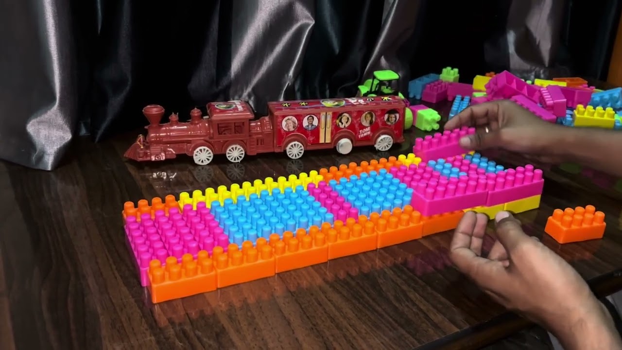 Satisfying DIY Train patri ASMR #lego #funbuildingblocks #funbuildingblocks #satisfying #asmrsounds 