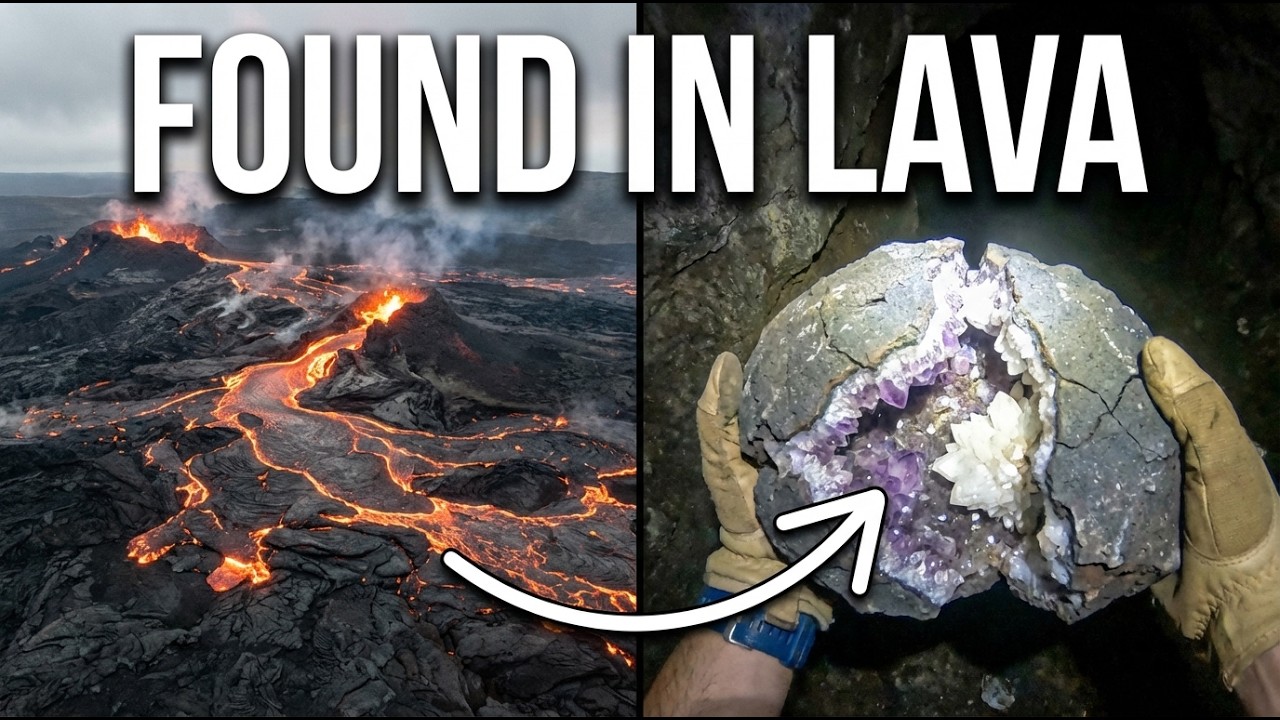 5 Crystals That Form Inside Volcanic Caves And Lava (Most People Miss #2)