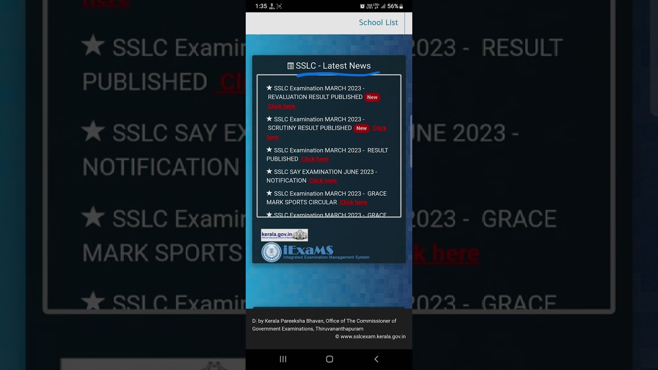 SSLC Revaluation Result 2023