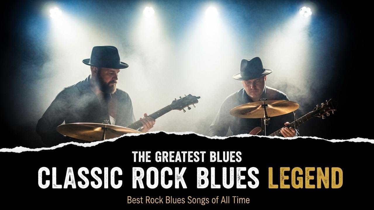 Muddy Waters, Jimi Hendrix, ZZ Top, BB King, Eric Clapton – Old School Blues Rock Style