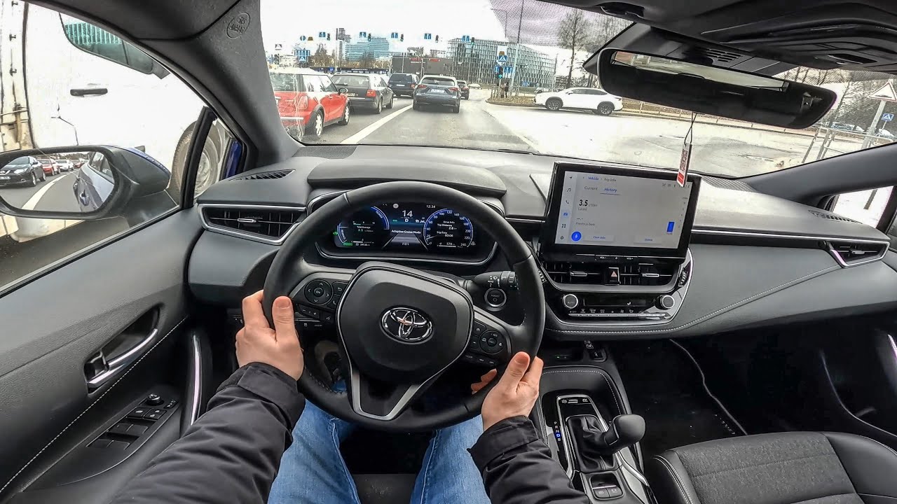 2025 Toyota Corolla 1.8 (140 Hp) Hybrid POV Test Drive