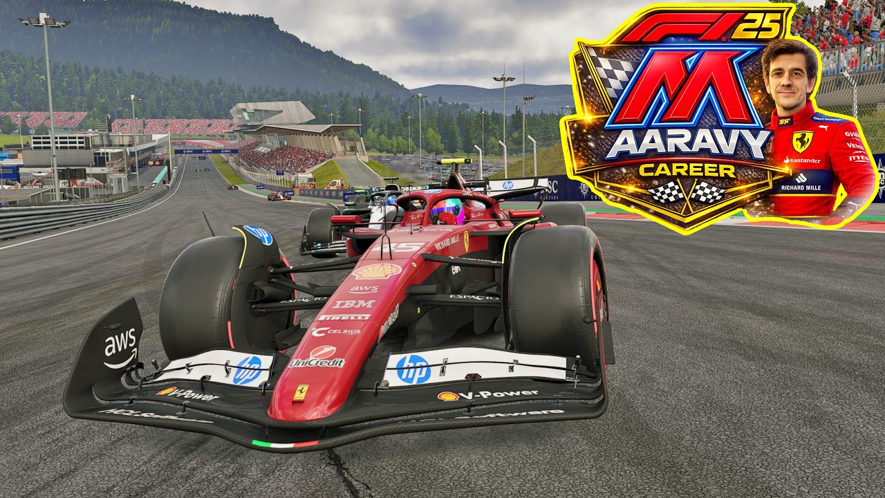 F1 25 Aaravy Career #35: Ferrari revine in Austria destul de bine🔥4K 60FPS🔥