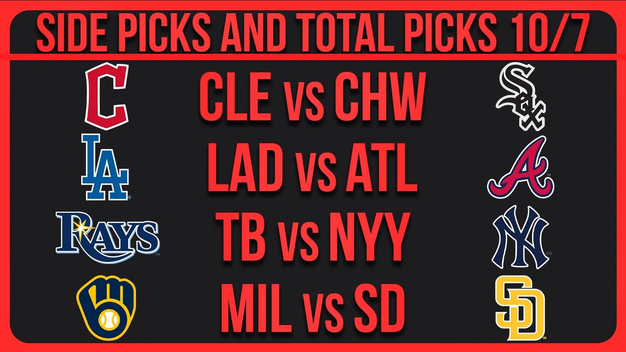 MLB Picks Today Wednesday 10/7/26 MLB Picks & Predictions Today