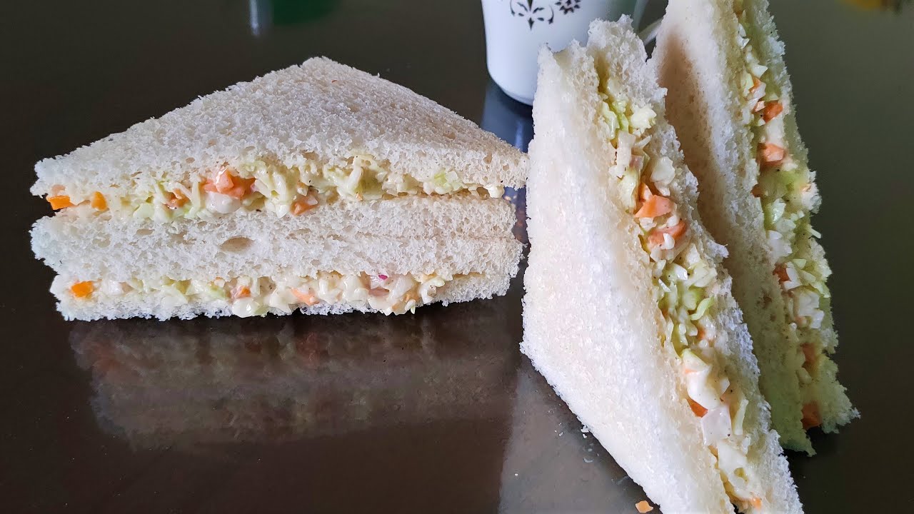 Coleslaw Sandwich Recipe | Easy Sandwich Recipe