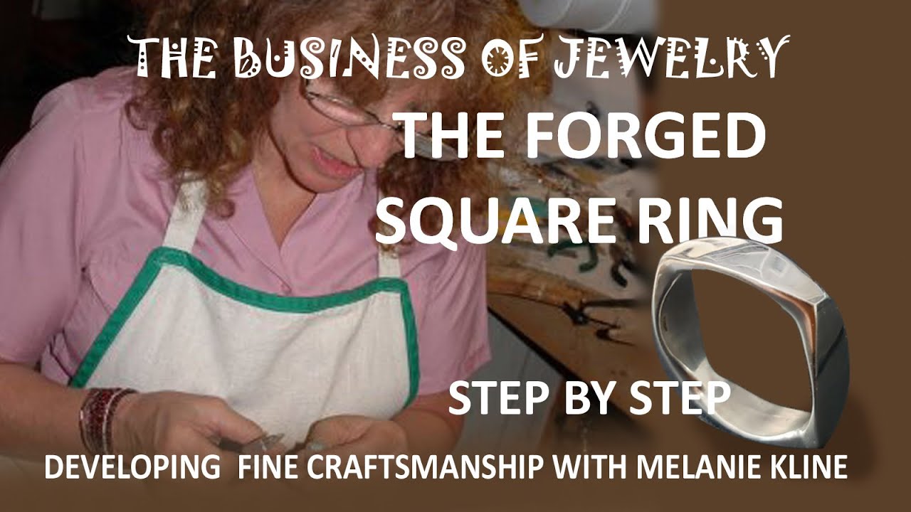 S1E04  The Forged Square Ring - Silversmithing Tutorial