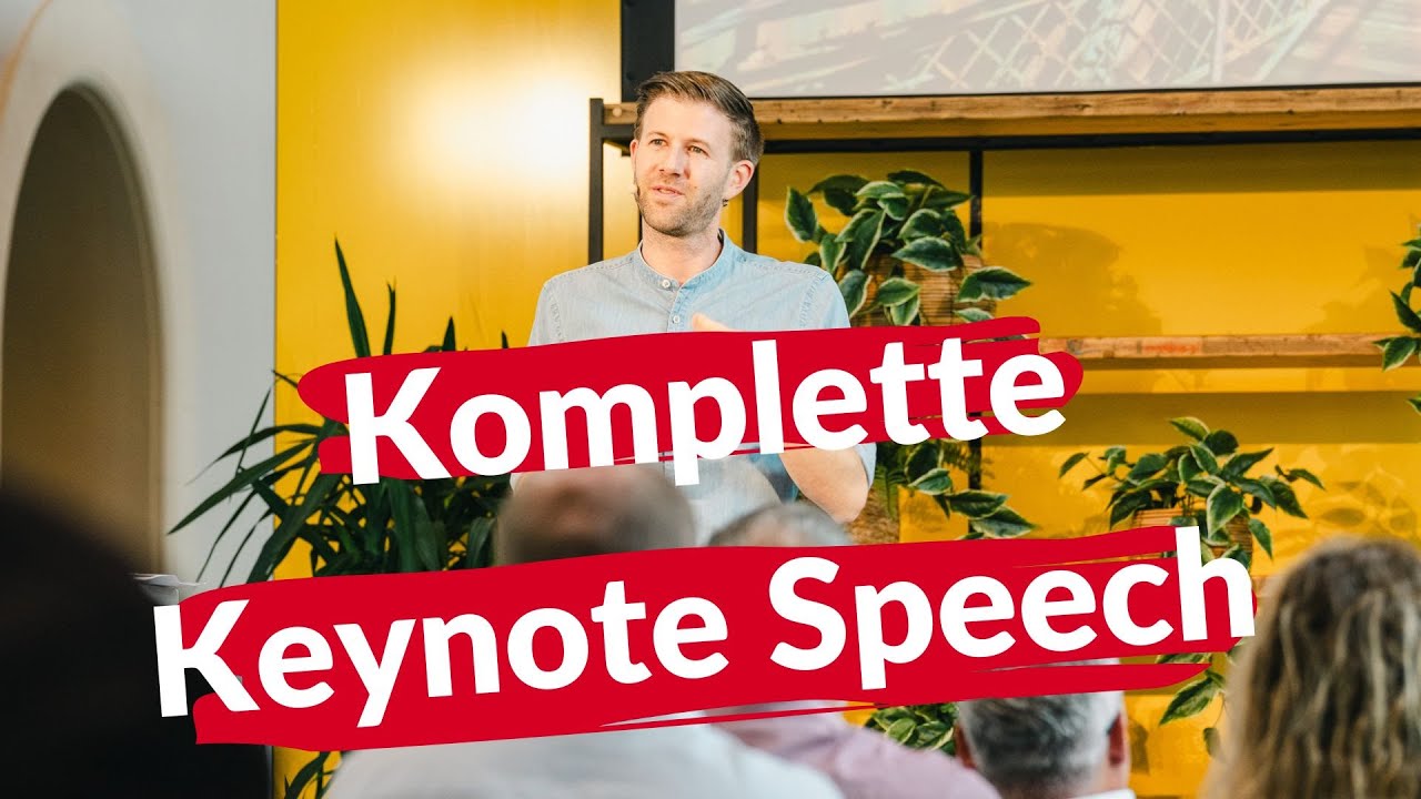 Komplette Keynote Speech von Dennis Fischer - EUHA 2023