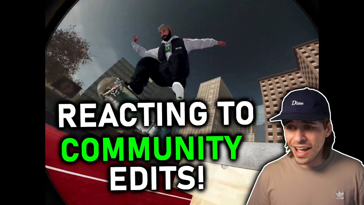 REACTING TO SKATER XL COMMUNITY EDITS! (SXL Submit #1)