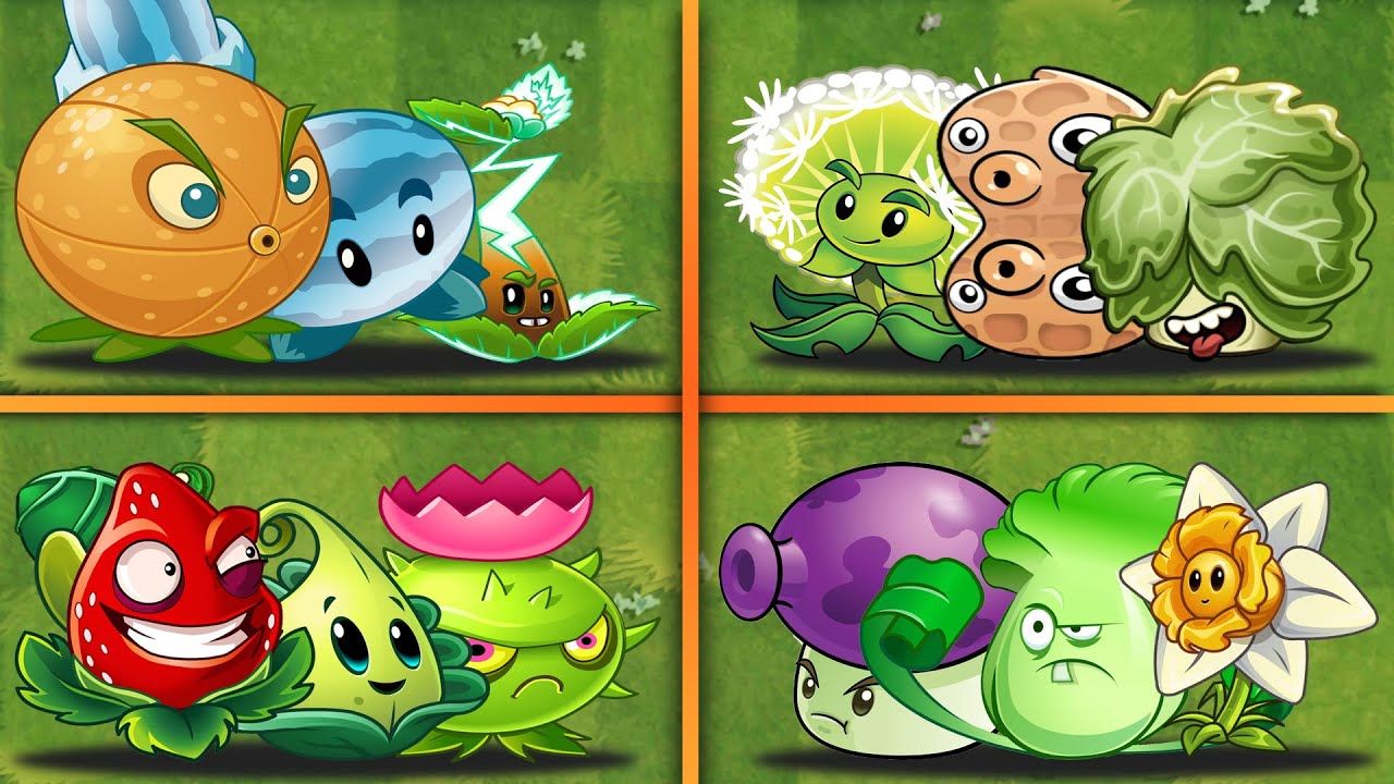 4 Best Team Random 3 Plants Battles - Which Team Will Win? - PvZ 2 Team Plant vs Team Plant