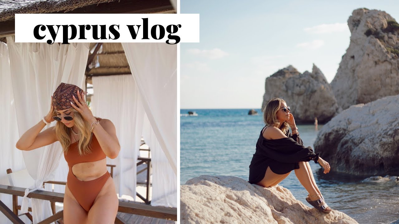 Girls Trip To Cyprus 🔆 | Aphrodites Rock, Rooftop Bars & Blue Lagoon Boat Trip VLOG | jessmsheppard
