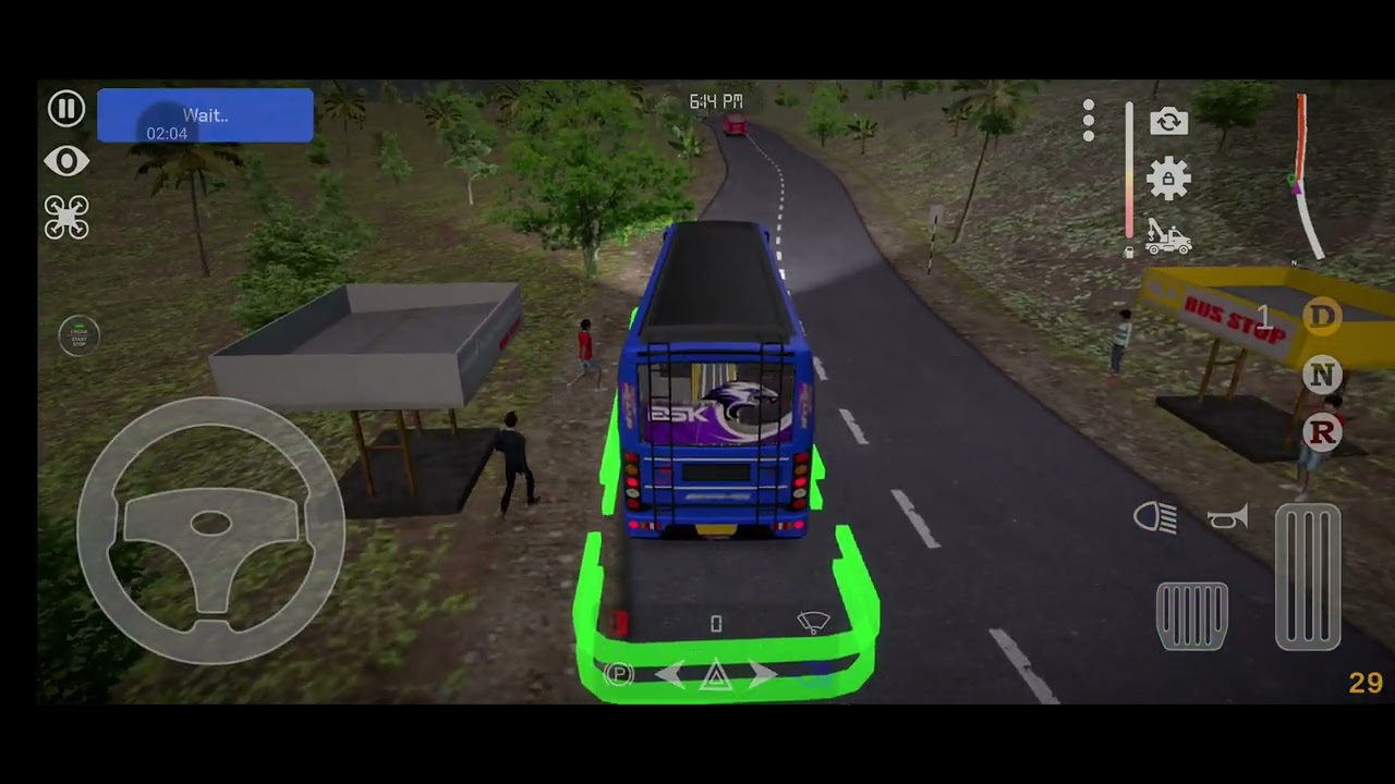 Bus simulator game kerala #gaming 